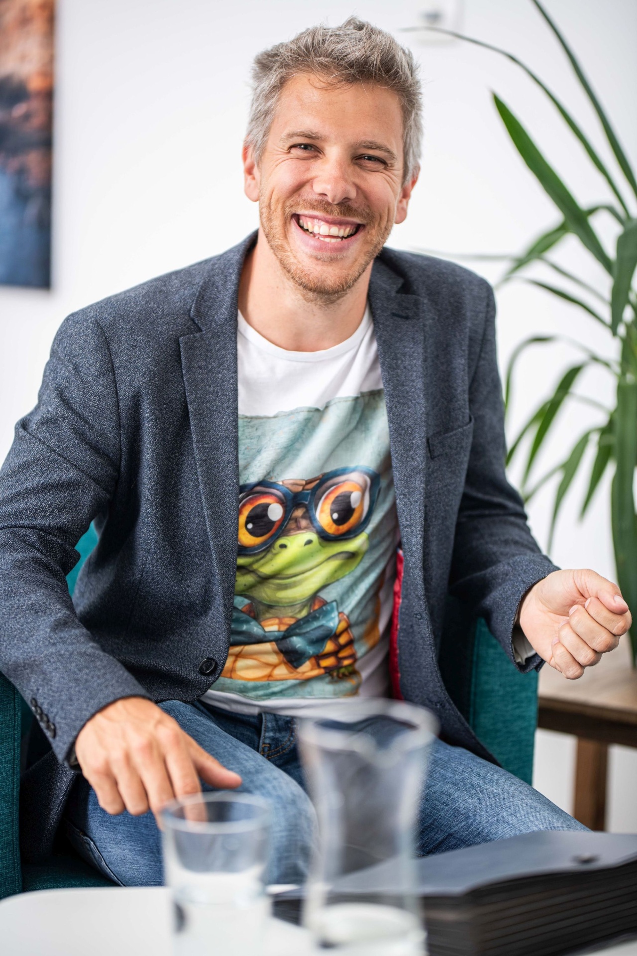 Robert Striemitzer bei der Arbeit